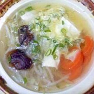 【簡単料理】温か湯豆腐